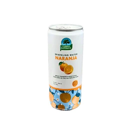 Sparkling Water Naranja, Fundo Sofruco