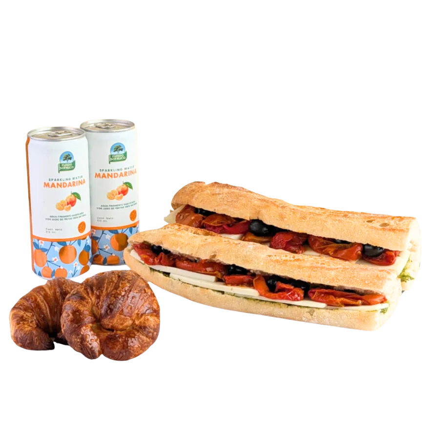 Pack Emparejados - 2 Sandwish Capri + 2 Sofruco Mandarina + 2 Medias lunas