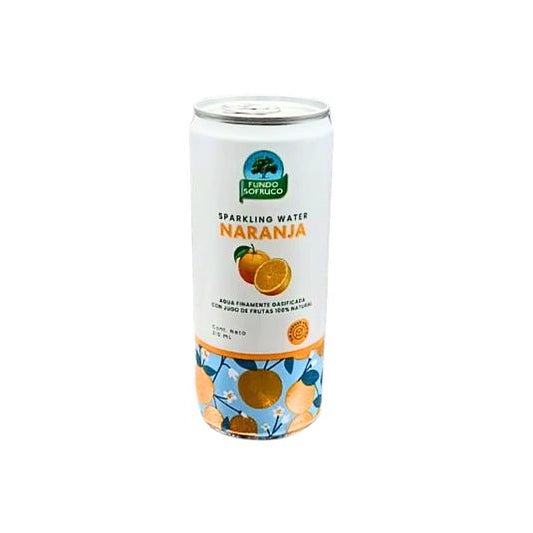 Sparkling Water Naranja, Fundo Sofruco