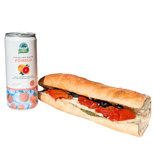 Sandwich Capri 25 cm + Sofruco de Pomelo